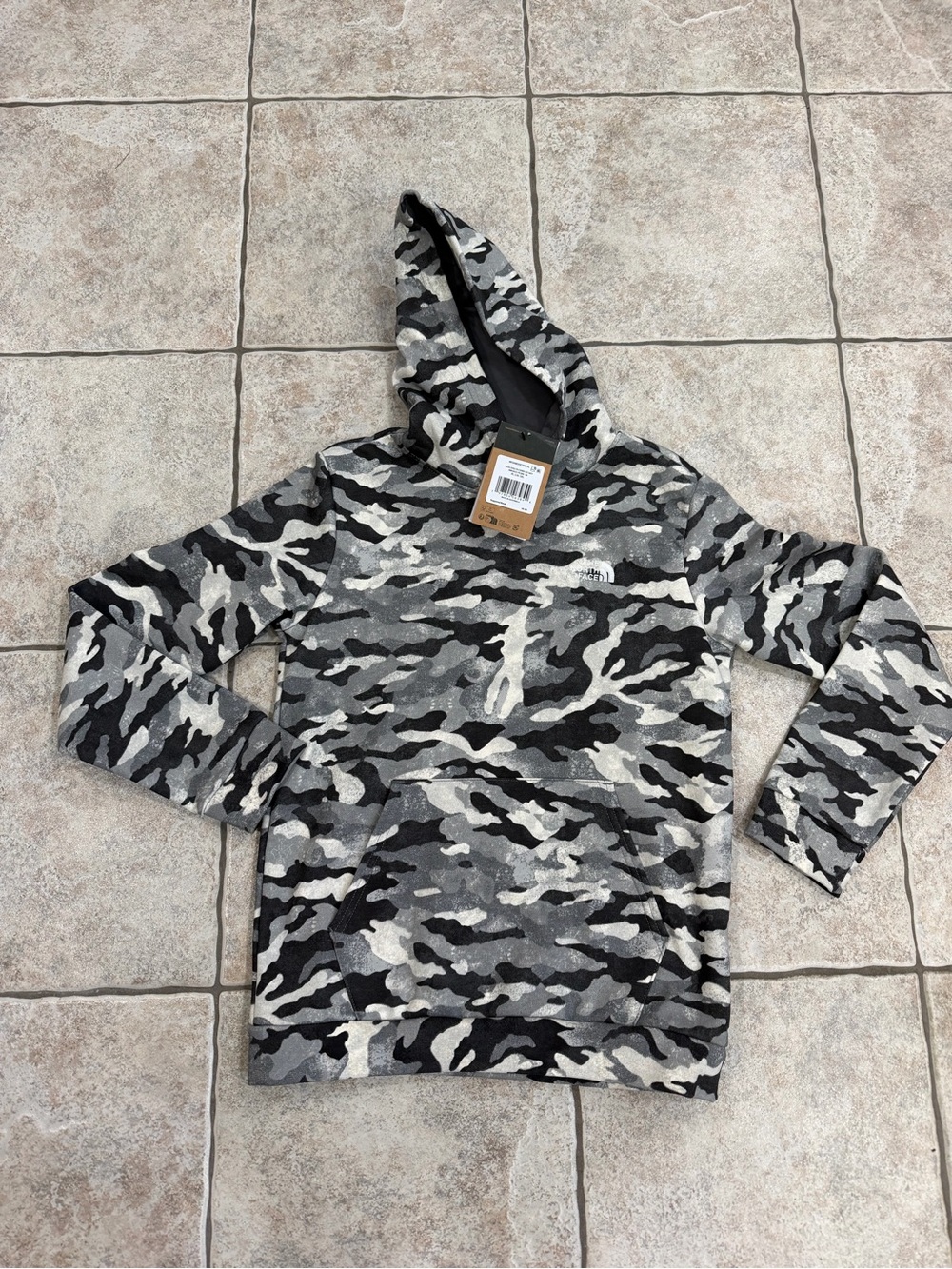 The North Face evolution Pullover Hoodie smoked pearl size XL